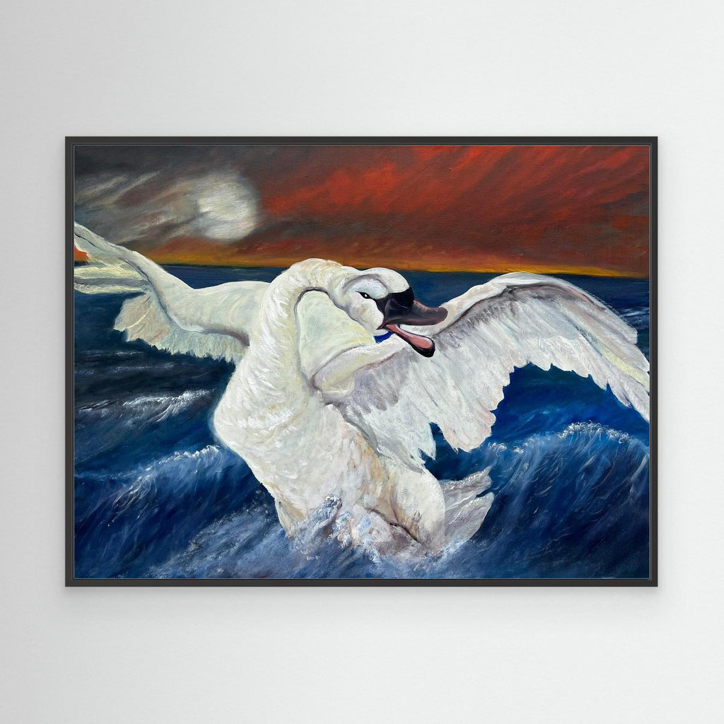 Canvas Print: "Landing