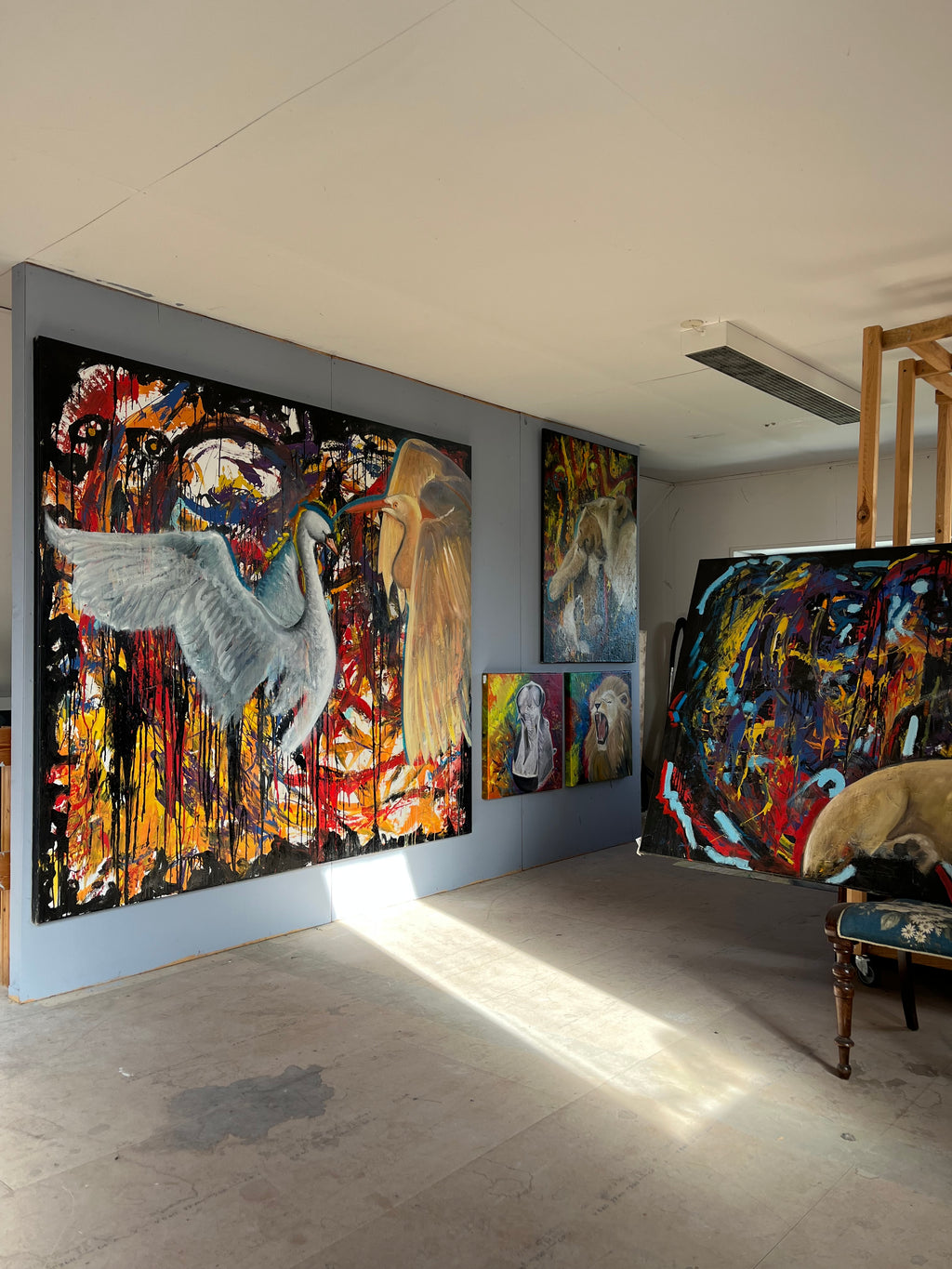 Original: "Svanen og storken"