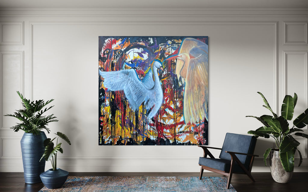 Original: "Svanen og storken"