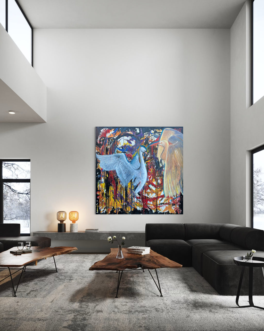 Original: "Svanen og storken"