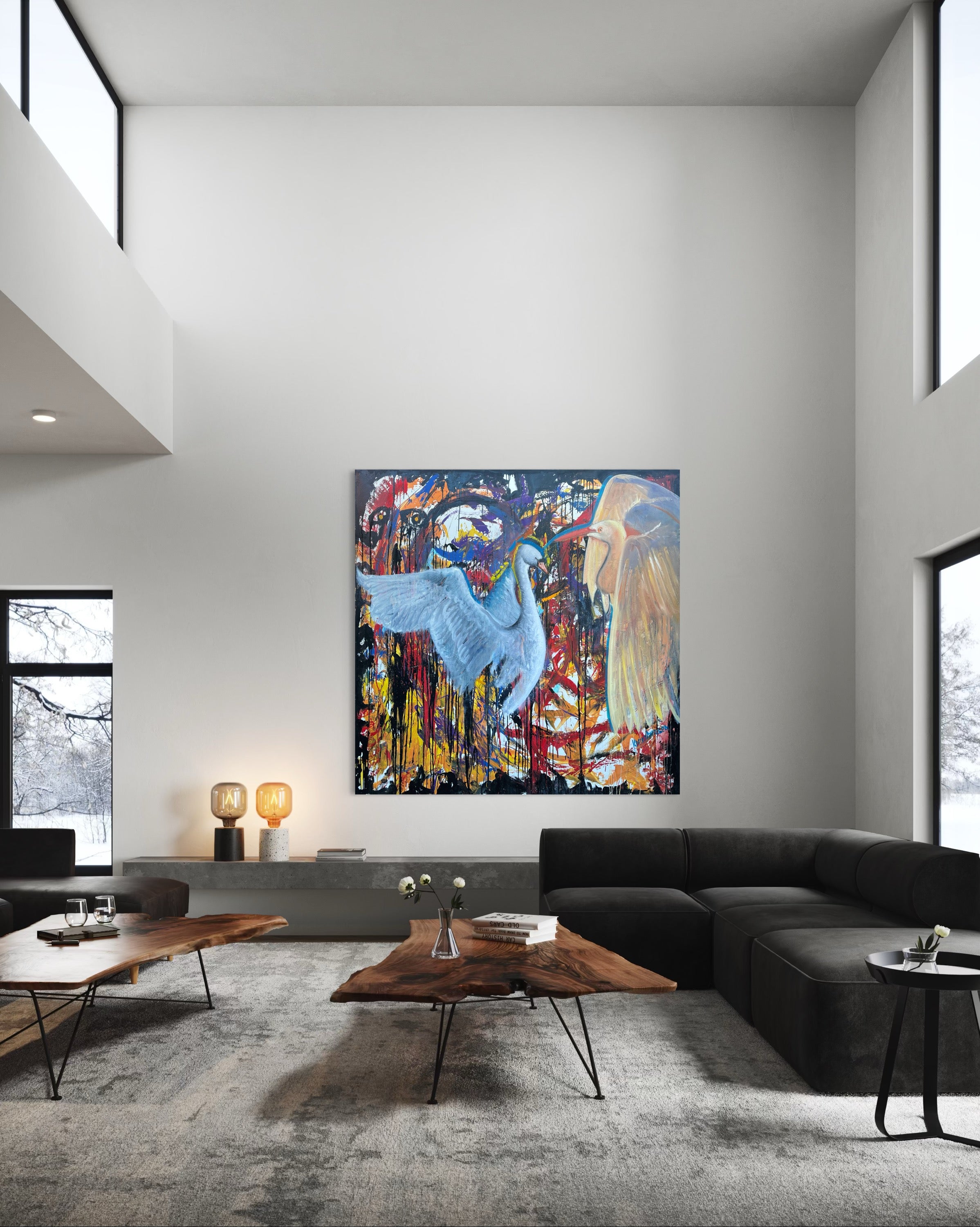 Original: "Svanen og storken"