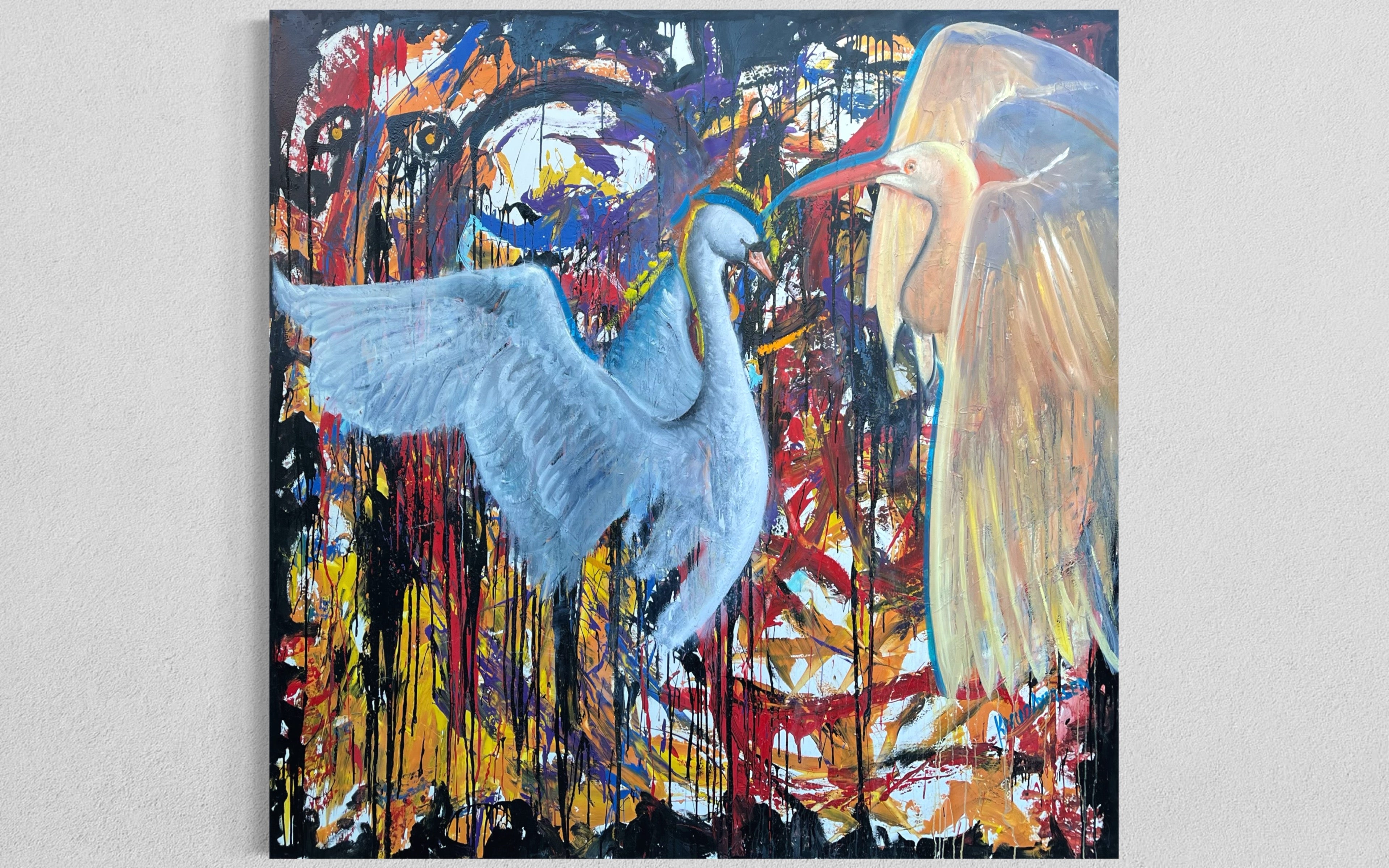 Original: "Svanen og storken"