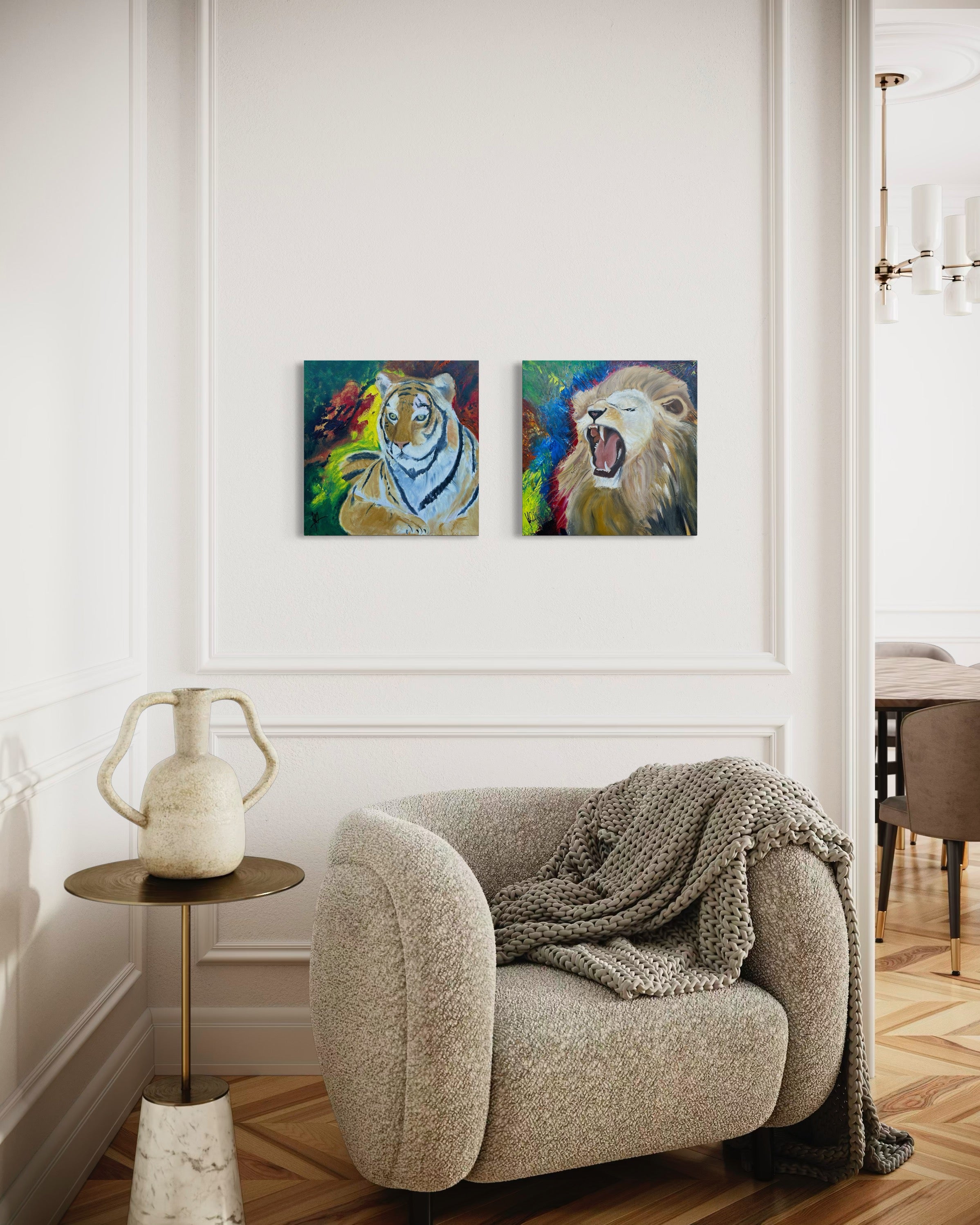 Canvas Print: "Tiger"