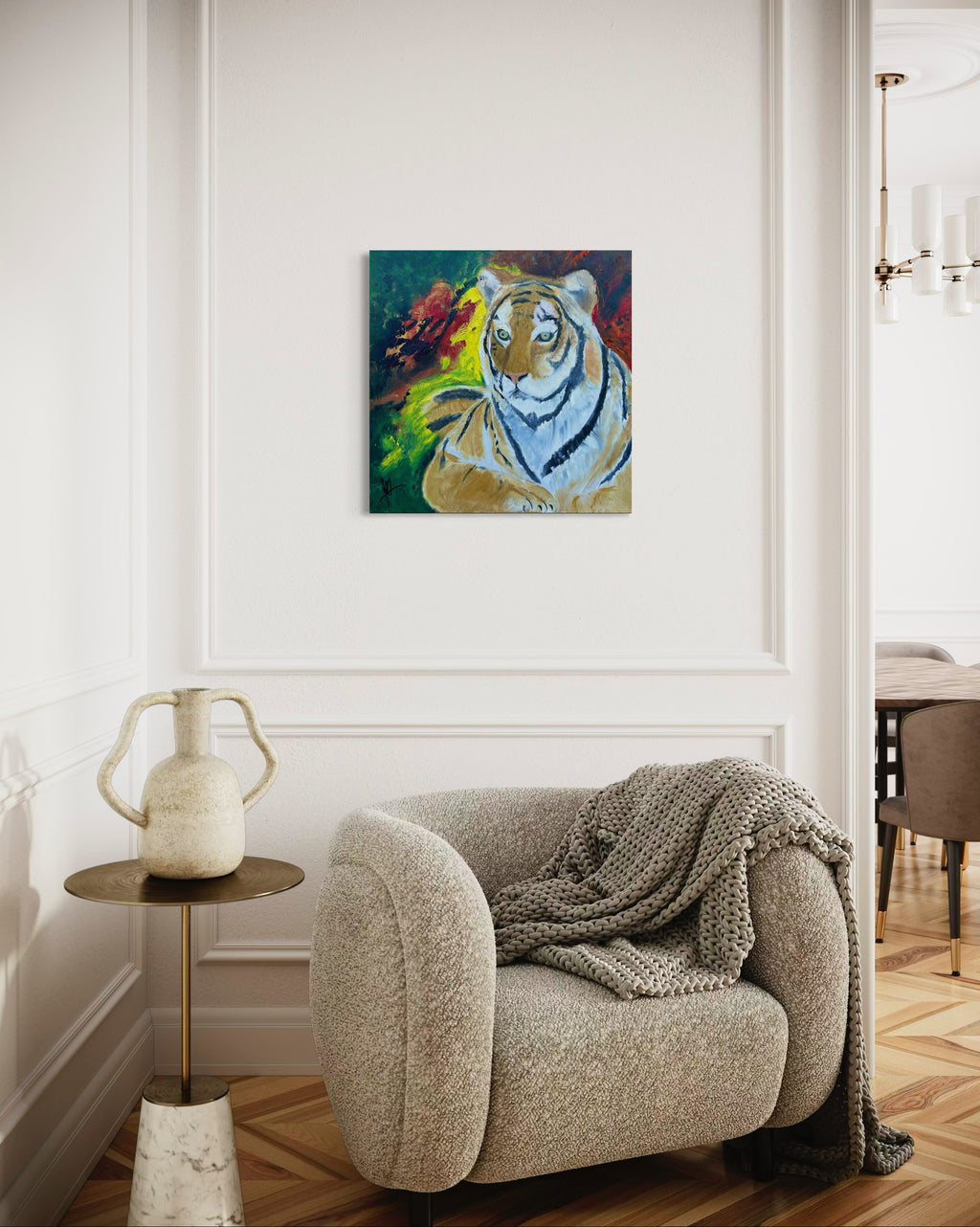 Canvas Print: "Tiger"