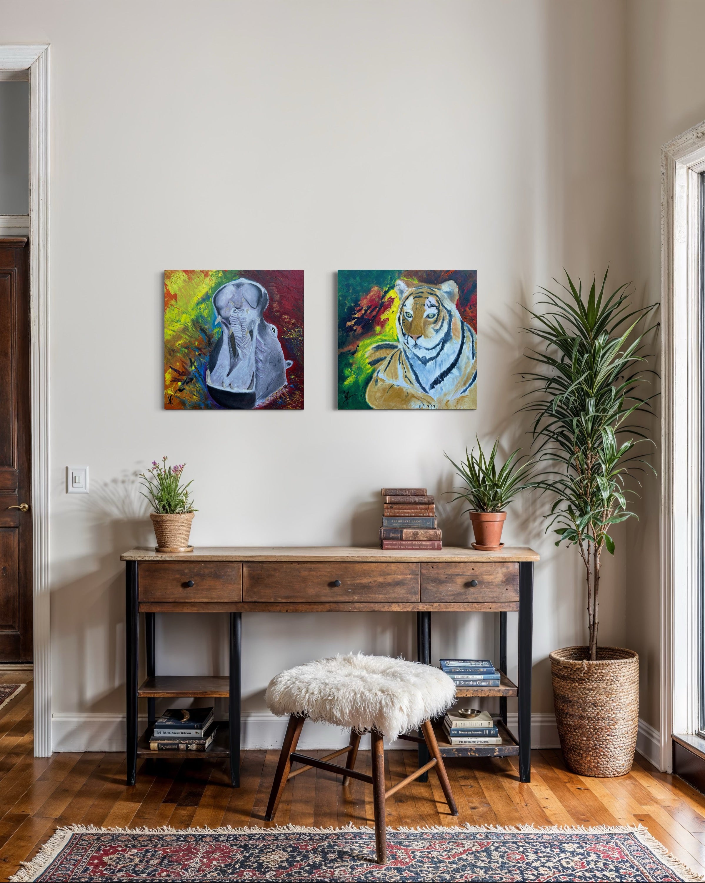 Canvas Print: "Tiger"
