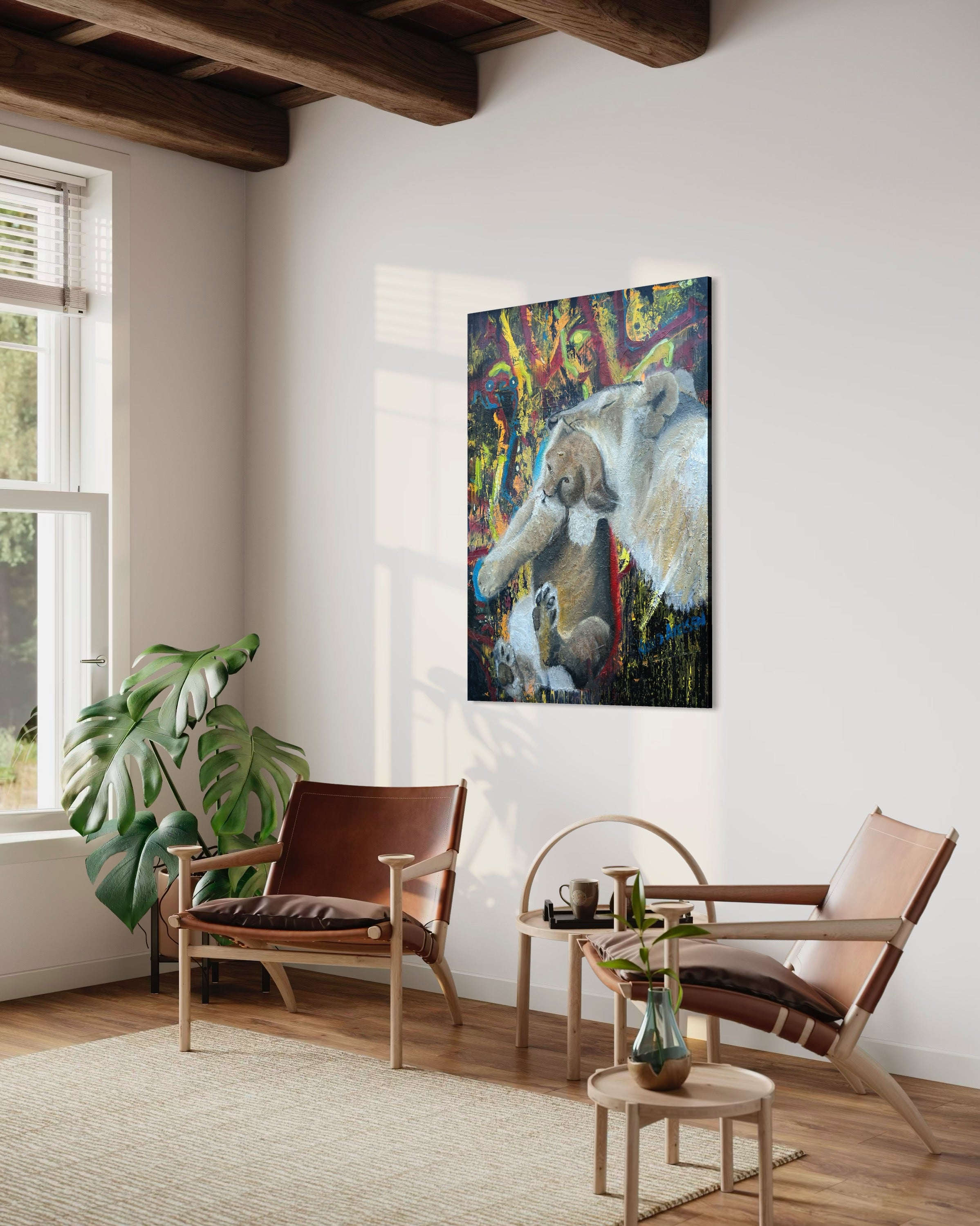 Original: "Mor passer på dig"