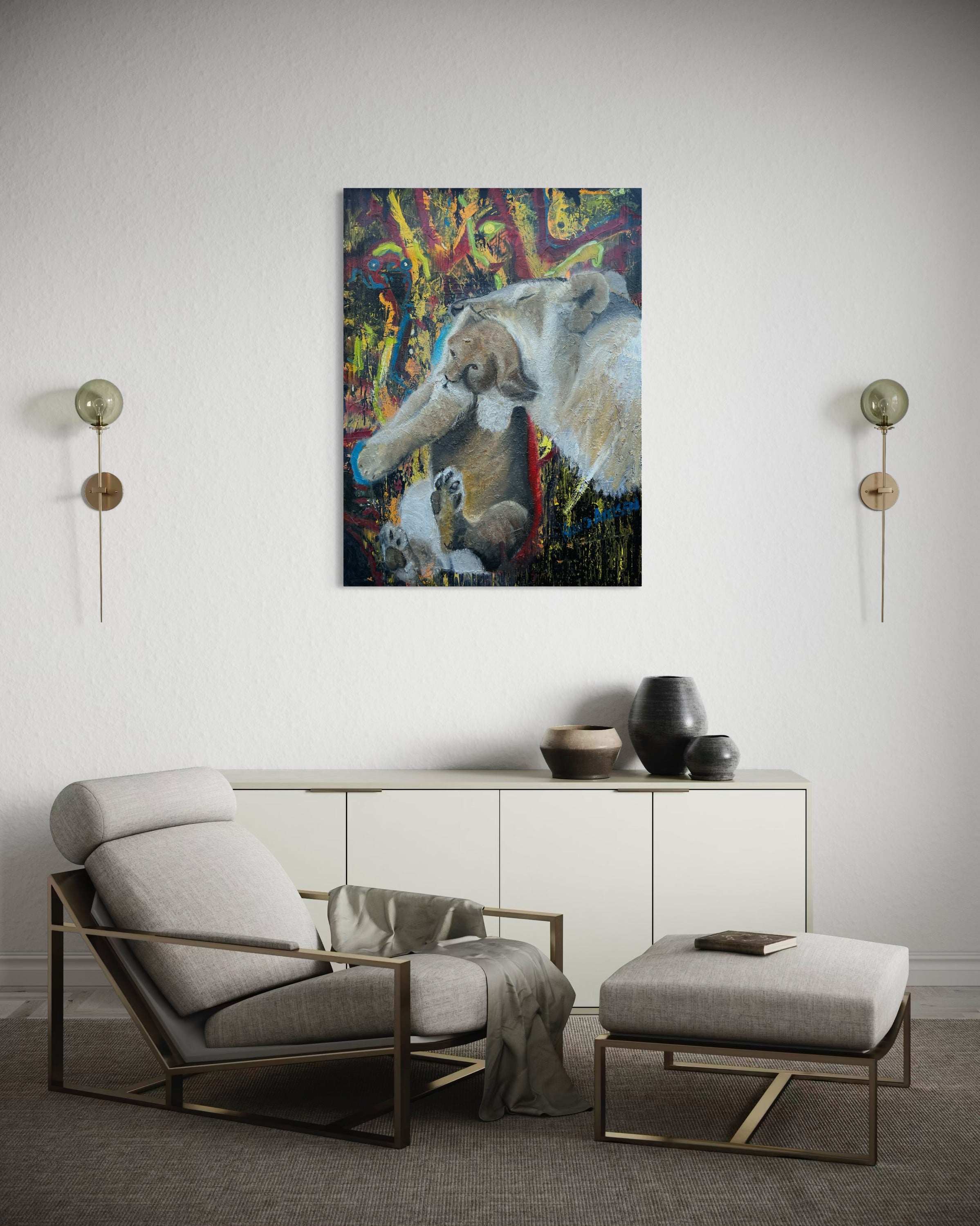 Original: "Mor passer på dig"