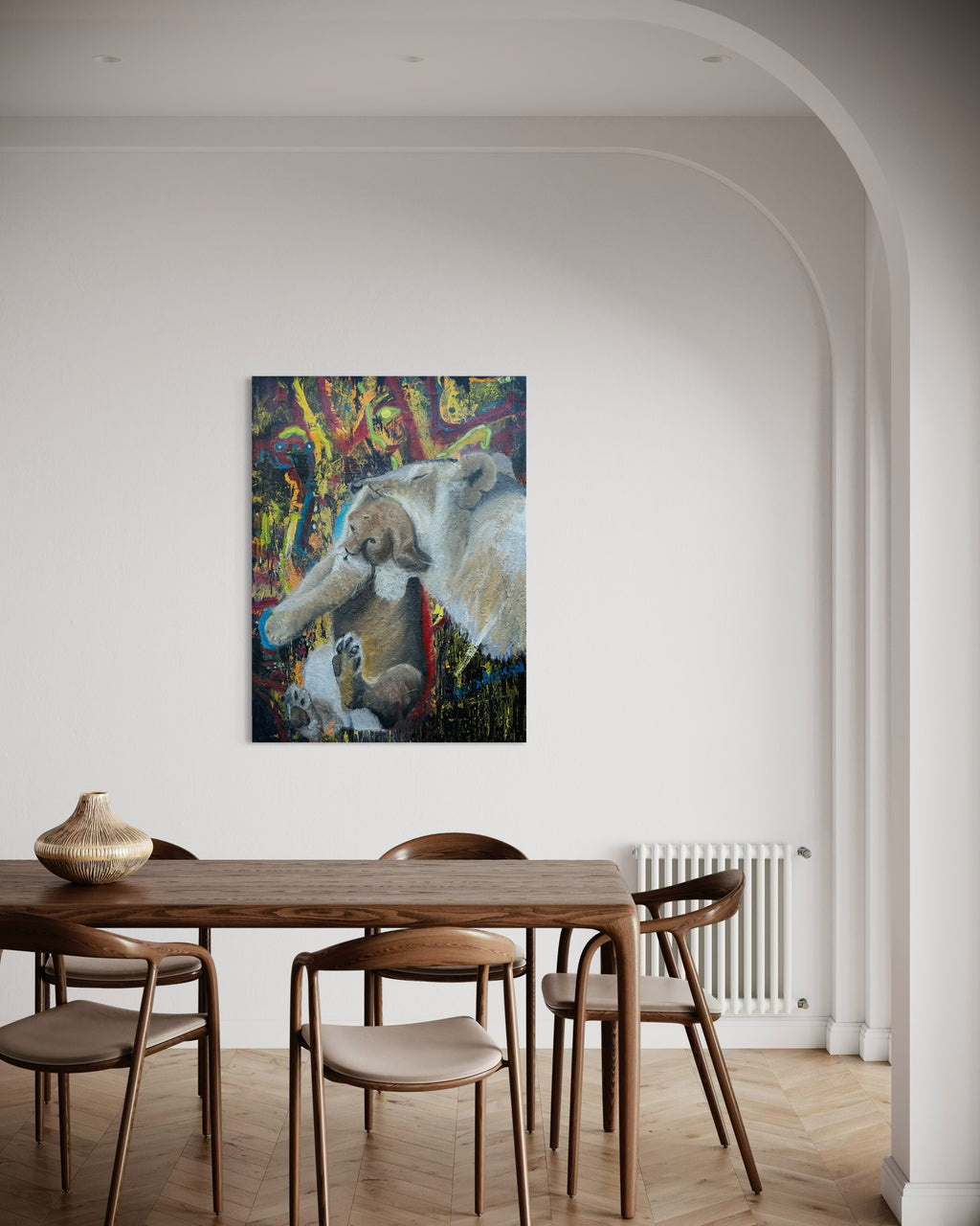 Original: "Mor passer på dig"