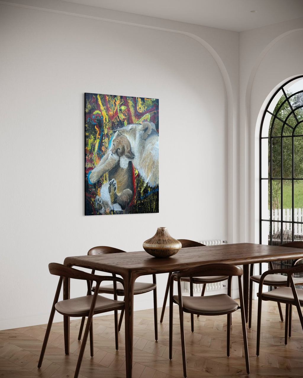 Original: "Mor passer på dig"