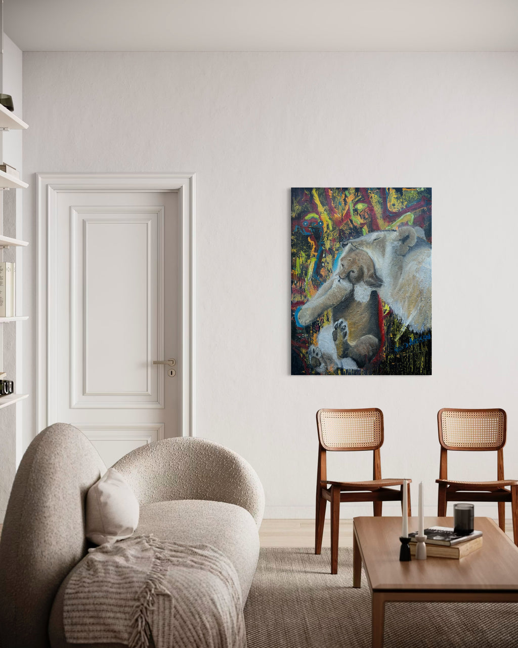 Original: "Mor passer på dig"