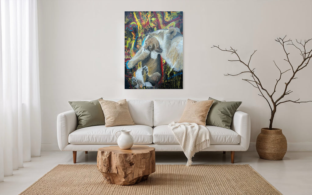 Original: "Mor passer på dig"