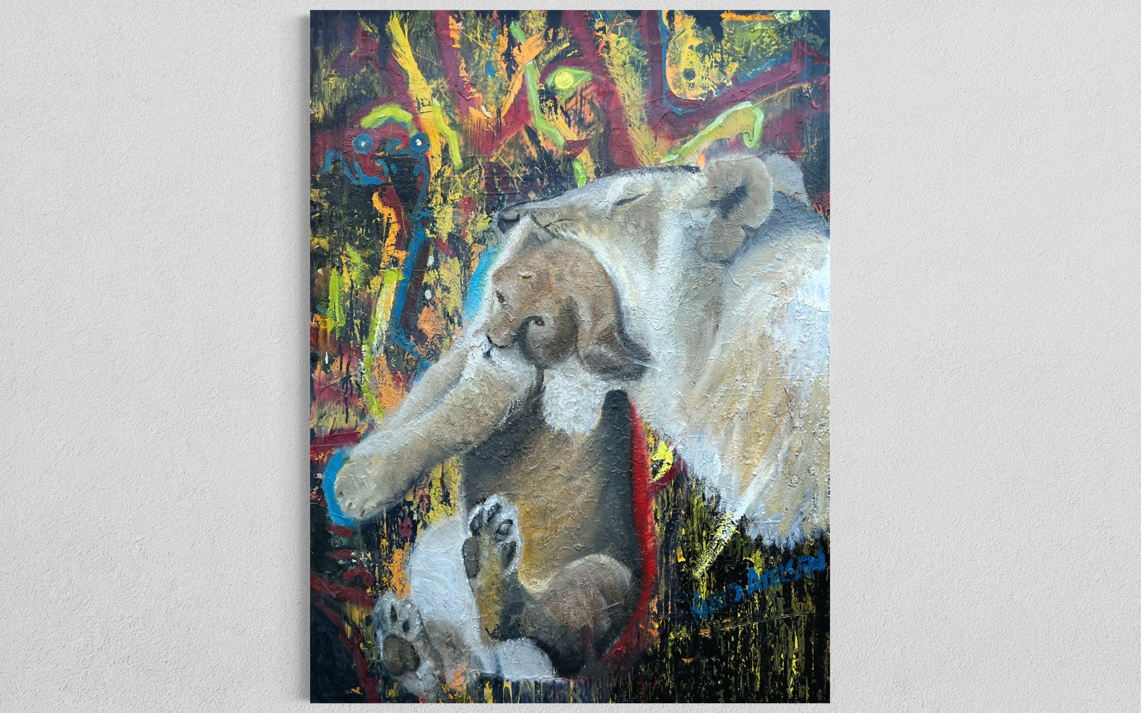 Original: "Mor passer på dig"