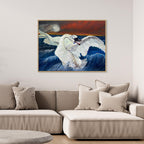 Canvas Print: "Landing