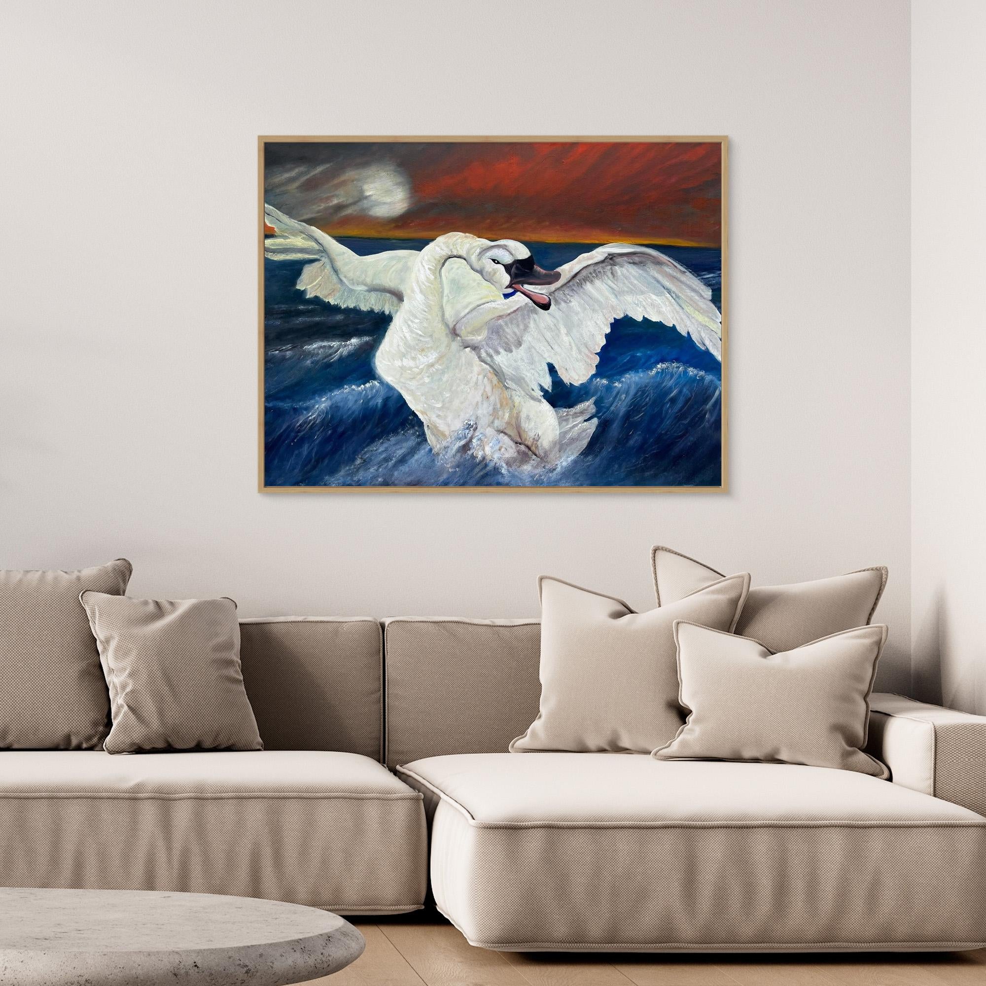 Canvas Print: "Landing