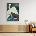 Canvas Print: "Svane dans"