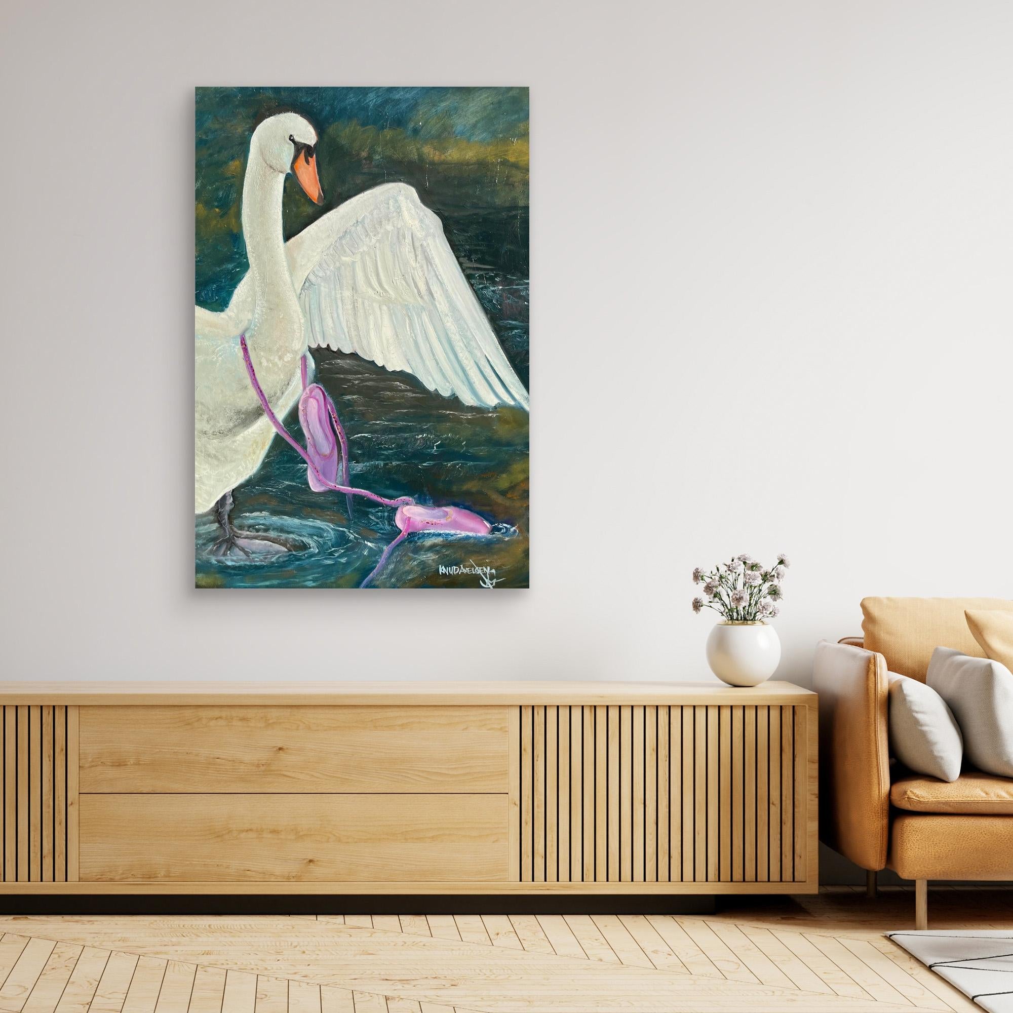 Canvas Print: "Svane dans"