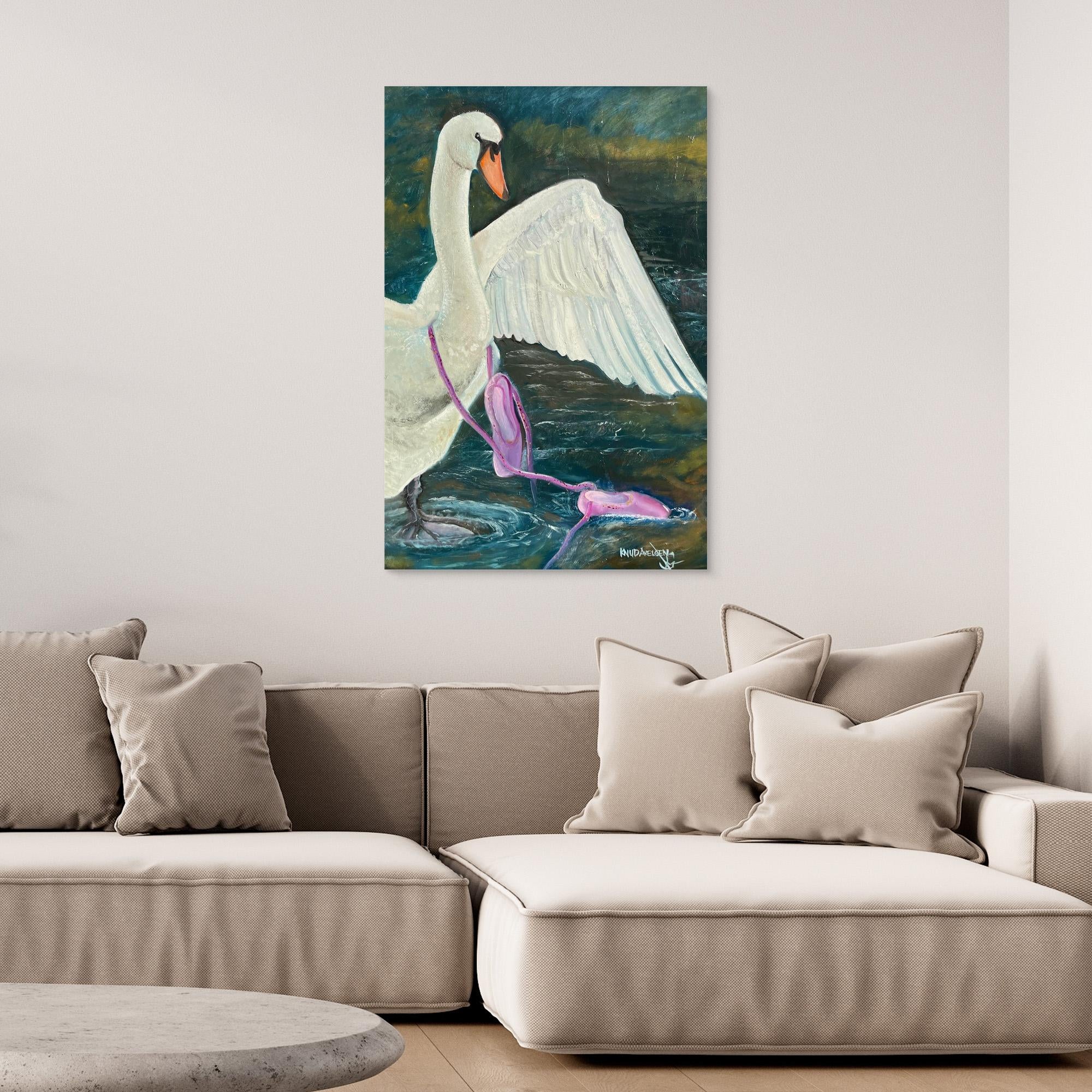 Canvas Print: "Svane dans"