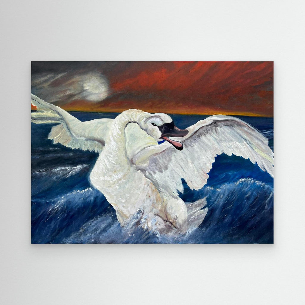 Canvas Print: "Landing