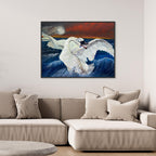 Canvas Print: "Landing
