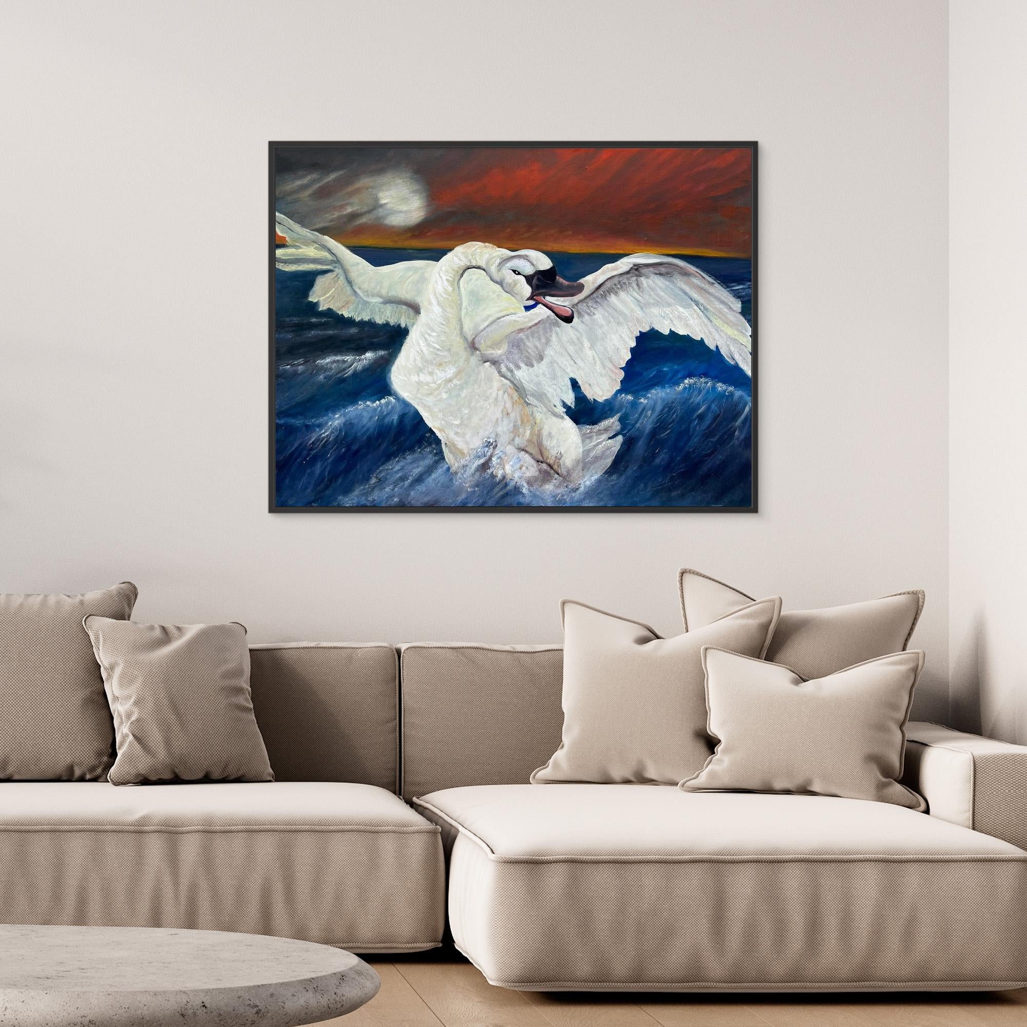 Canvas Print: "Landing
