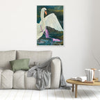 Canvas Print: "Svane dans"