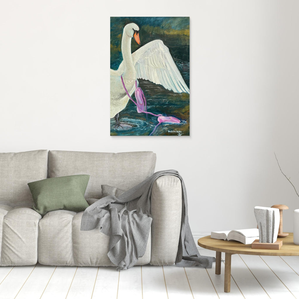 Canvas Print: "Svane dans"