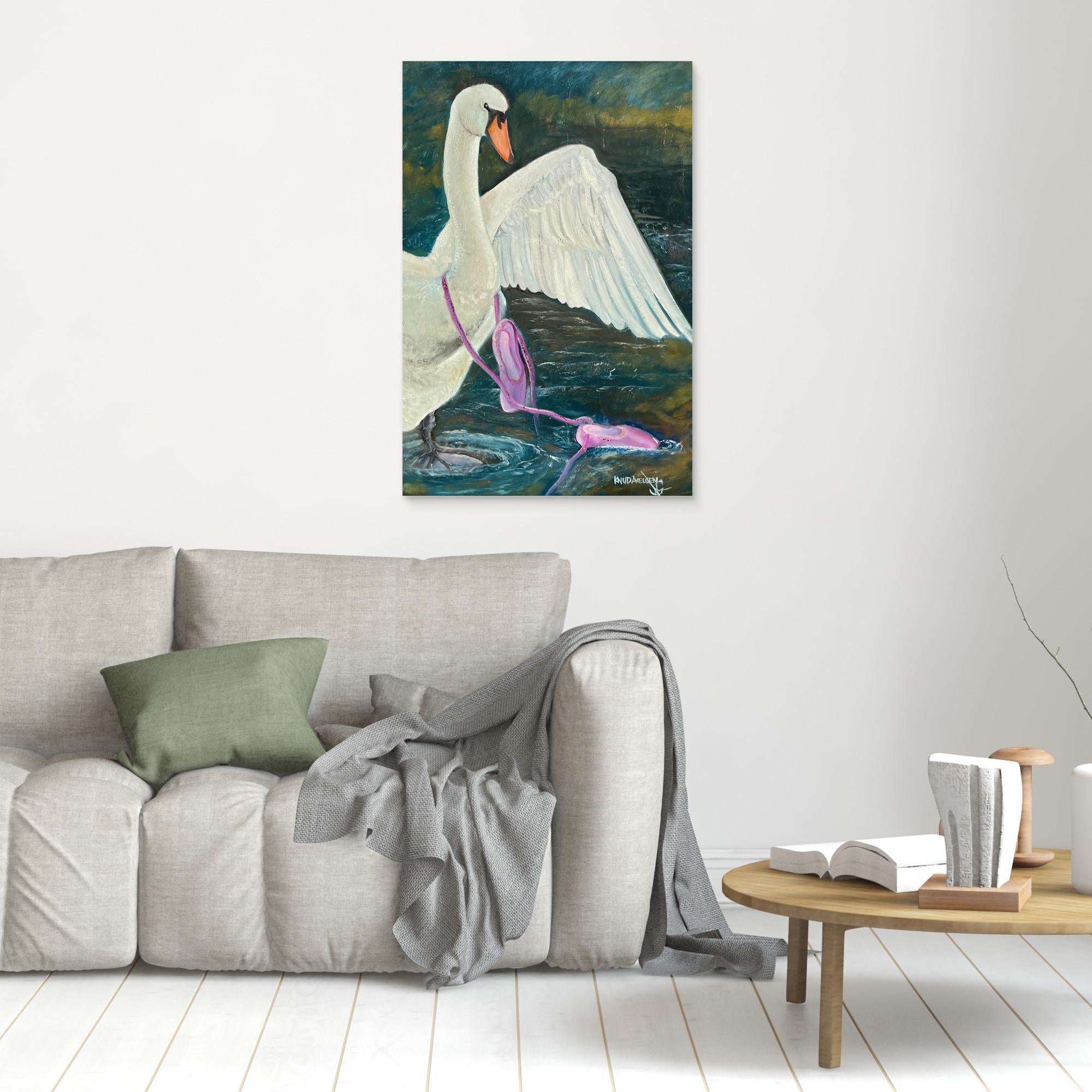 Canvas Print: "Svane dans"